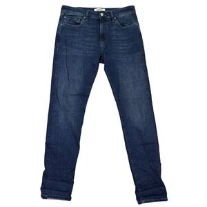 GDW‎ General Denim Works Tour Skinny Jeans Mens 32x32 Dark Wash Organic Cotton